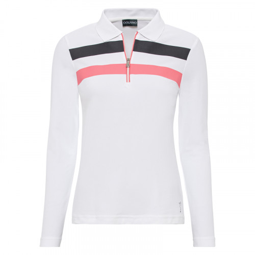 Polo Manches Longues Femme Golfino | Achats sur CarreGolf.com