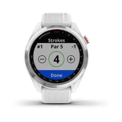 Montre Garmin Approach S42 Blanc| Achat sur CarreGolf.com