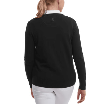 foojoy pull en laine col en v femme