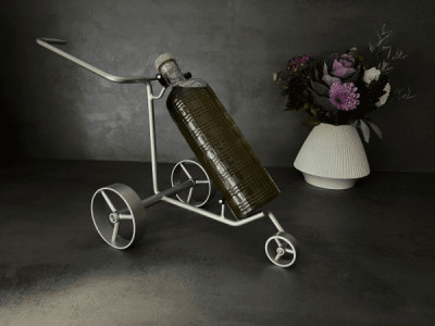 Jucad Chariot Miniature Porte-bouteille de vin