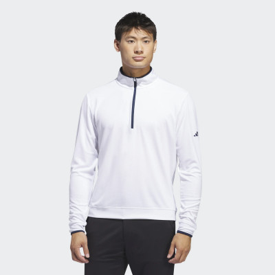 Adidas sweatshirt manches longues homme core ltwt 1/4 zip