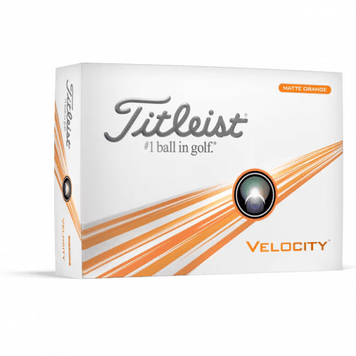 titleist balles velocity orange 2024