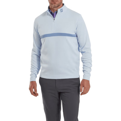 footjoy pullover chill-out avec bande sur poitrine incrustée
