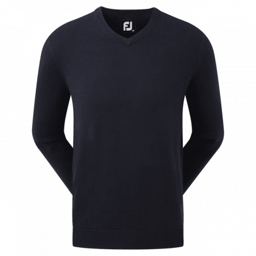 pull wool blend v-neck