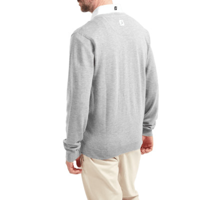 pull col v wool blend v-neck