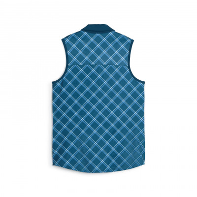 Puma polo plaid sl femme