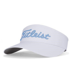 Titleist - Visière femme SunDrop -  Blanc/Bleu ciel