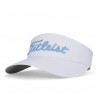 Titleist - Visière femme SunDrop -  Blanc/Bleu ciel