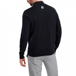 footjoy  pull homme wool blend 1/2 zip - Marine