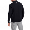 footjoy  pull homme wool blend 1/2 zip - Marine