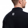 footjoy  pull homme wool blend 1/2 zip - Marine