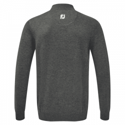 Footjoy pull homme wool blend 1/2 zip