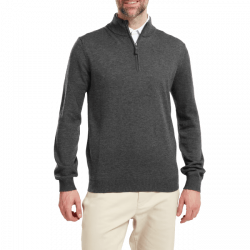 Footjoy pull homme wool blend 1/2 zip