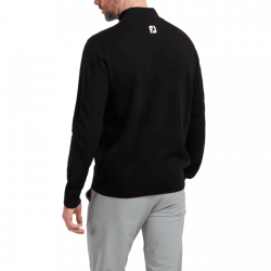 footjoy pull homme wool blend 1/2 zip