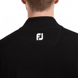 footjoy pull homme wool blend 1/2 zip