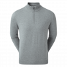 Footjoy wool blend lined 1/2 zip Pullover homme