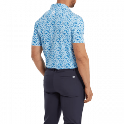 Footjoy polo imprimé primevère en fil d'écosse homme