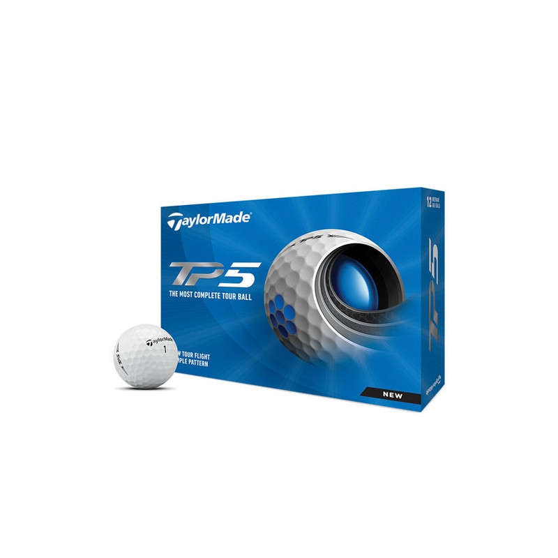 Balles TP5 TaylorMade | Achats sur CarreGolf.com