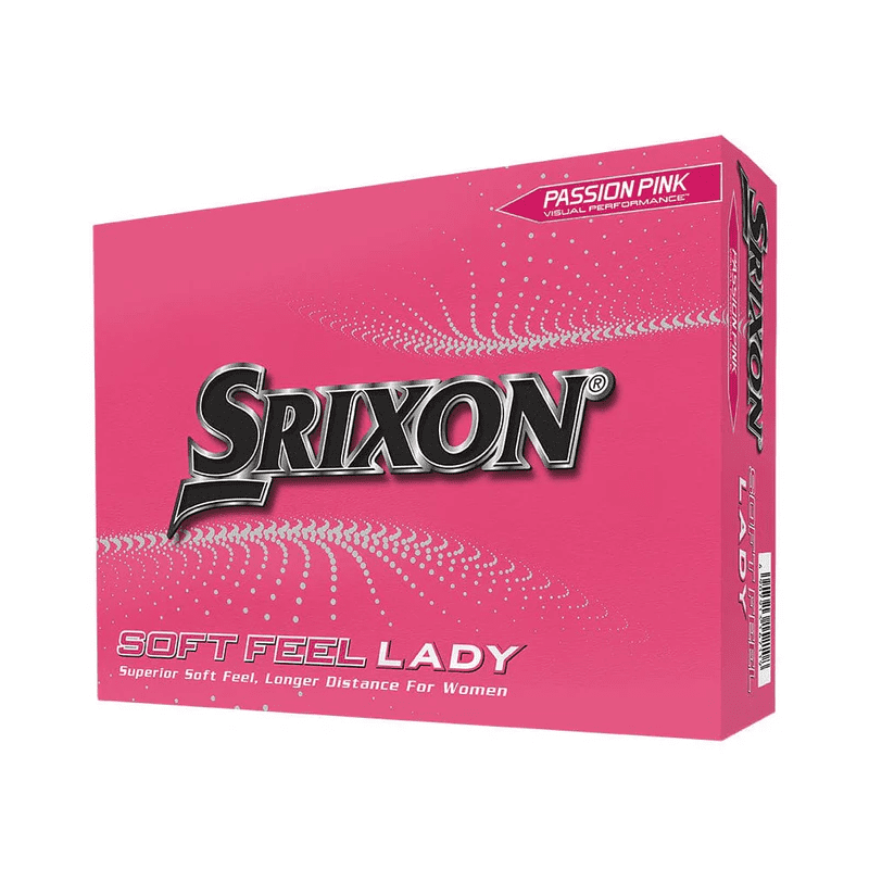 Srixon  balles soft feel lady pink