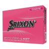 Srixon  balles soft feel lady pink