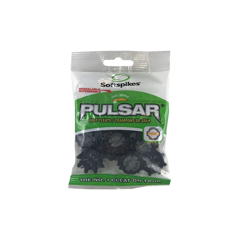 Softspikes - Crampons Pulsar pins - Noir/Gris