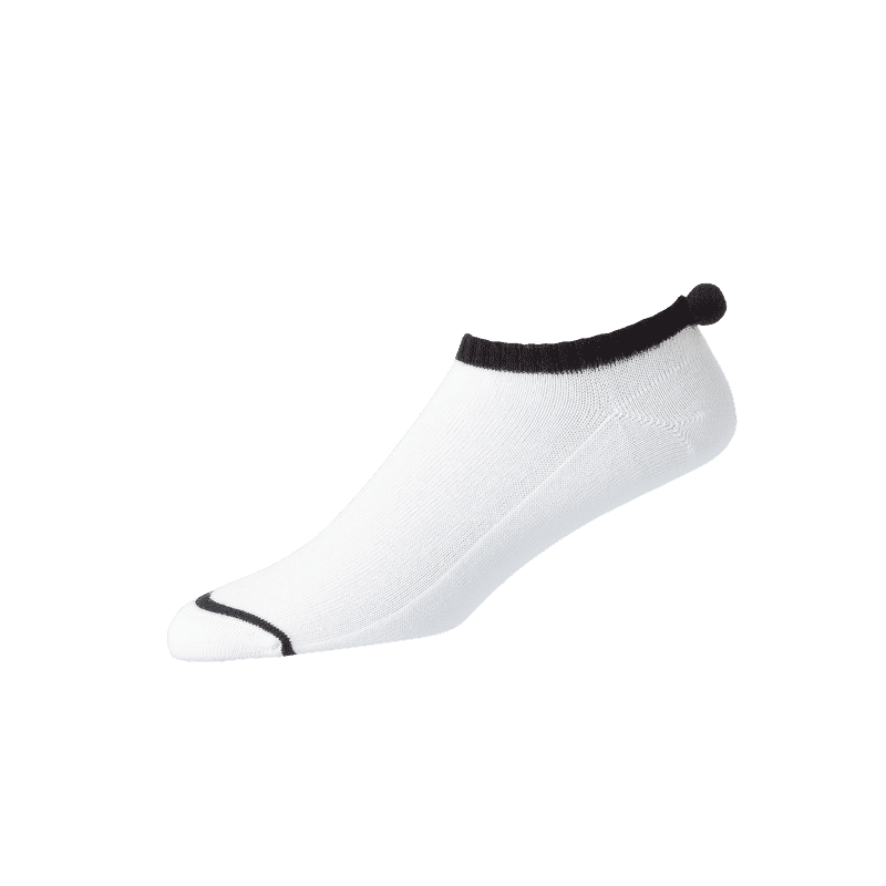 Footjoy  Chaussettes Pompom  Blanc/Noir