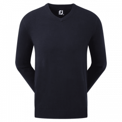 pull wool blend v-neck