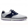 Footjoy  les chaussures Traditions femme - Blanc/Marine/Violet 97926