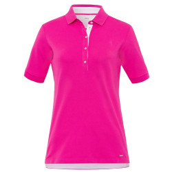 Polo Brax Cleo fuchsia  collection P/E 2023 | Sur CarreGolf.com