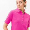 Polo Brax Cleo fuchsia  collection P/E 2023 | Sur CarreGolf.com