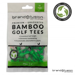 brandfusion - sachet  tees eco en bois vert 27mm