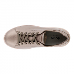 Ecco - Chaussures Golf Tray femme - Gris doré