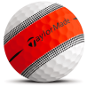 Taylormade  balles tour response stripe orange