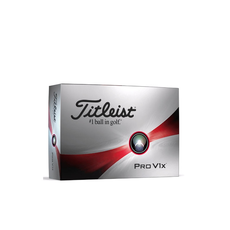 Balles Titleist Pro V1x modèle 2023 | Achat sur CarreGolf.com