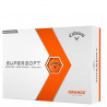 Balles Callaway supersoft orange mat CarreGolf.com - Livraison Offerte