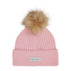 rohnisch bonnet pompom rib beanie