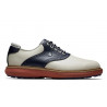 Footjoy - Chaussures homme spikeless Traditions - Vanille/Marine