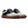 Footjoy - Chaussures homme spikeless Traditions - Vanille/Marine