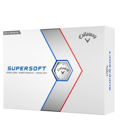 Balle Callaway supersoft 2023  Blanc CarreGolf.com  Livraison Offerte