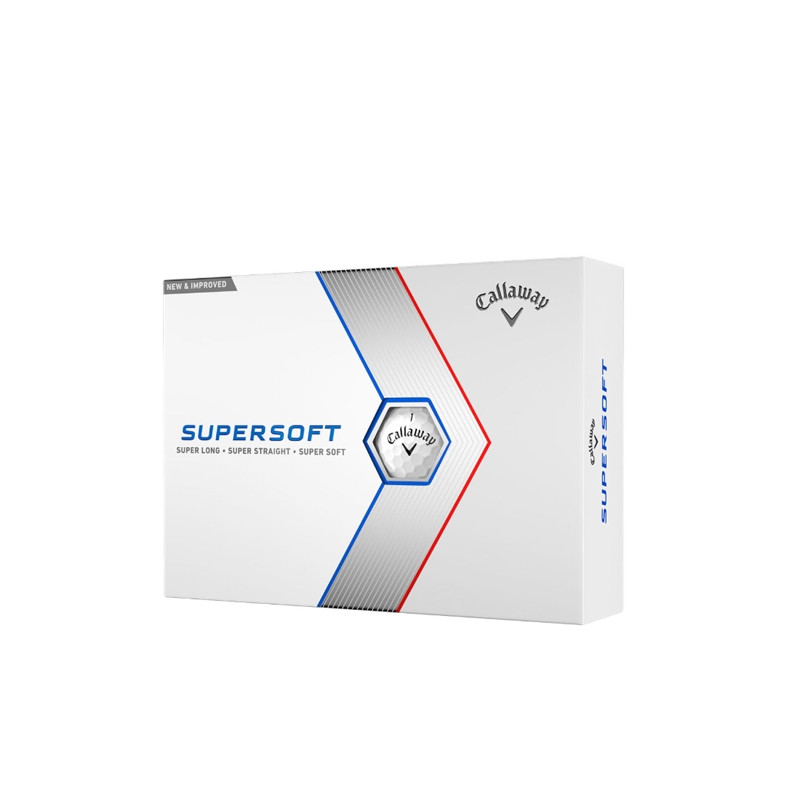 Balle Callaway supersoft 2023  Blanc CarreGolf.com  Livraison Offerte