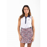 chiberta polo cute sans manches femme