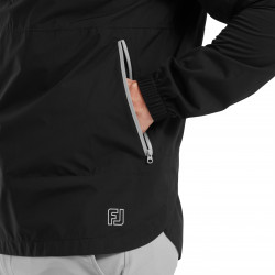 footjoy veste hydrolite x hoodie black homme