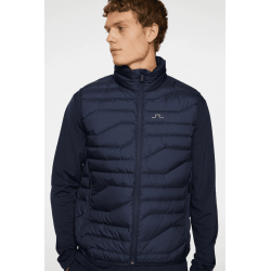 j.lindeberg veste cliff sans manches homme marine