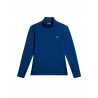 j.lindeberg pull luke quarter zip mid layer homme club blue