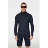 J.Lindeberg Pull Luke Deboss Mid Layer homme navy