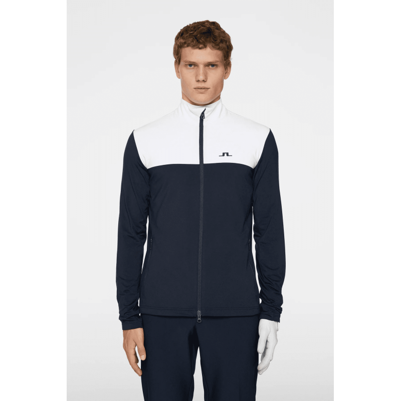 j.lindeberg veste banks mid layer homme navy