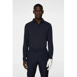 j.lindeberg polo florian LS manches longues homme navy