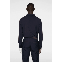 j.lindeberg polo florian LS manches longues homme navy