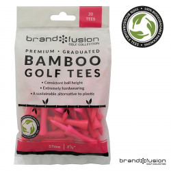 brandfusion tees bamboo  57 mm rose