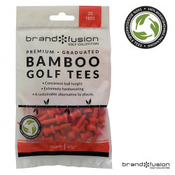 brandfusion tees bamboo a étage 31 mm rouge